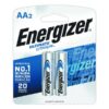 blister de 2 unidades de pila energizer de litio AA