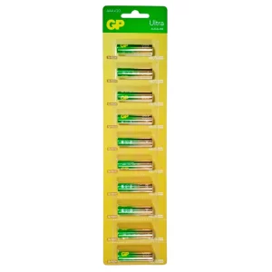 Pila AAA Alcalina GP Ultra LR03 1.5V 10 Unidades