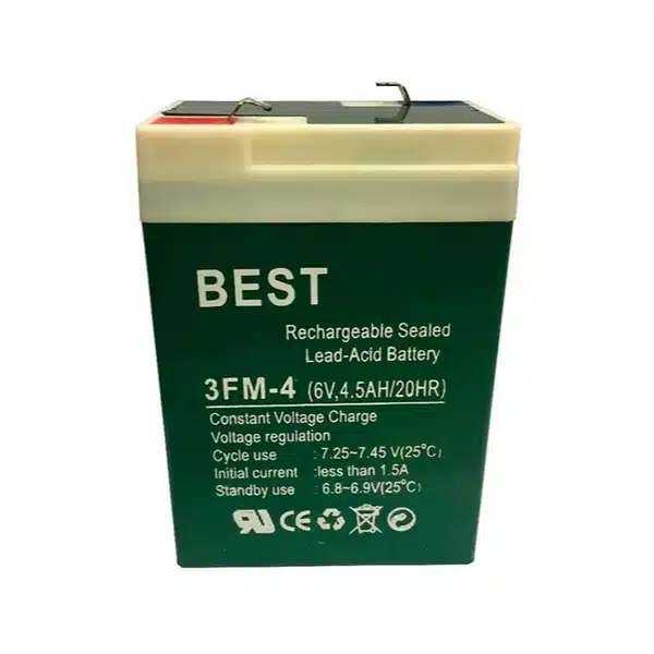 Batería Plomo-ácido Recargable 6v 4,5 Ah