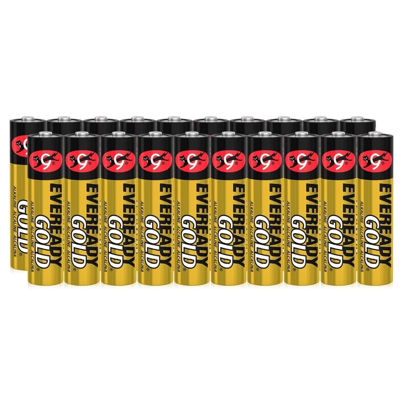 Eveready Gold Alcalina AAA LR03 1.5V Tira 20 Unidades - Imagen 2