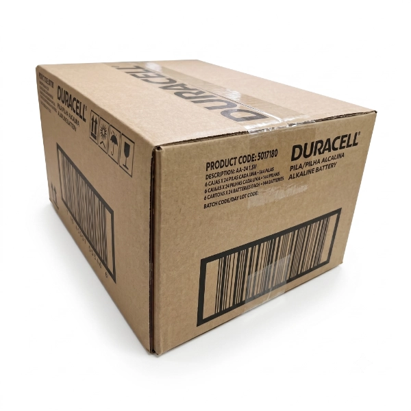 Caja De Pila Duracell AA