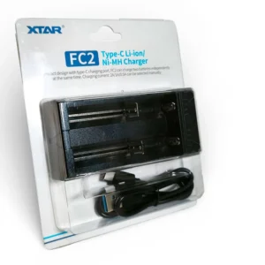 Cargador de Baterías XTAR FC2 Portátil y Seguro